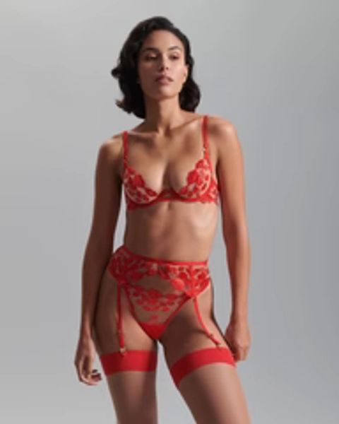 Marian Red/Sheer