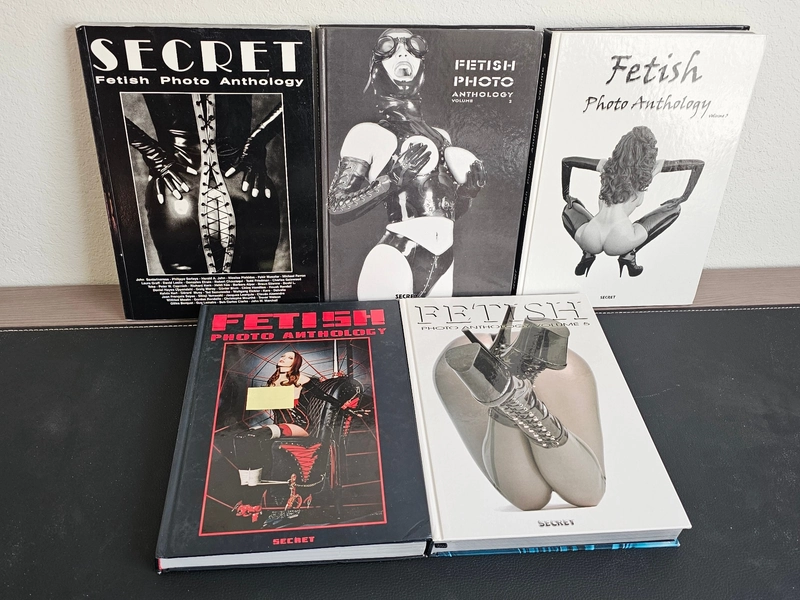 Fetish Photo Anthology (Volumes 1-5) -SECRET -Jürgen Boedt  -BDSM Portraits, etc