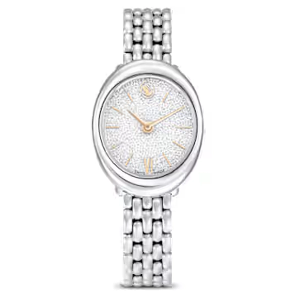 Silver Watch - Imber Oval Swarovkski