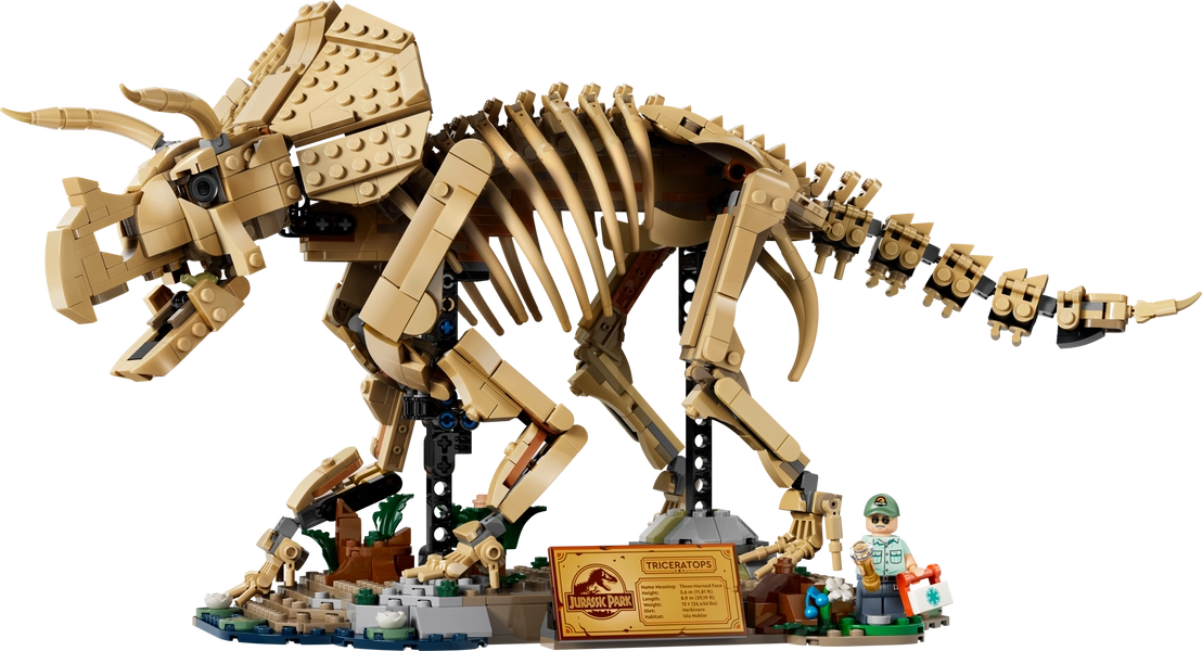 Lego Dinosaurusfossielen: Triceratops