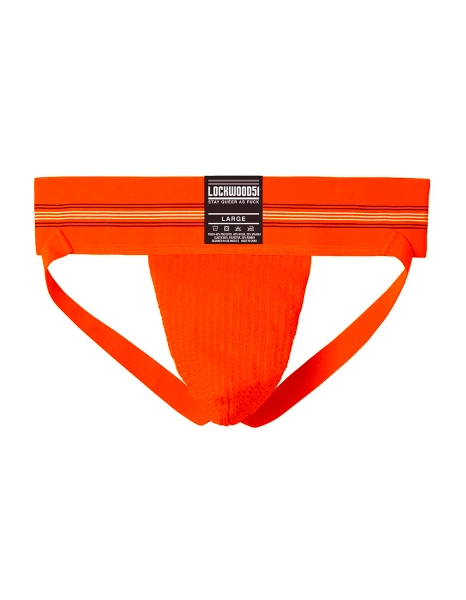 Old School Jock / Neon Orange — LOCKWOOD51