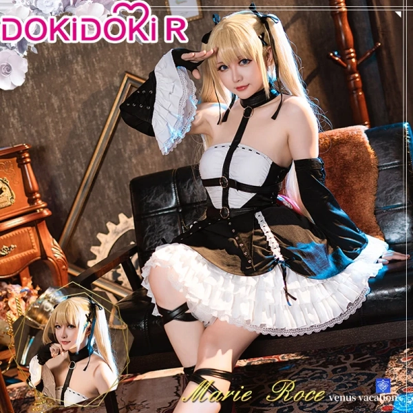 DokiDoki-R Game Azur Lane Cosplay Marie Rose Costume Dead or Alive - Costume Only / S-Order Processing Time Refer to Description Page
