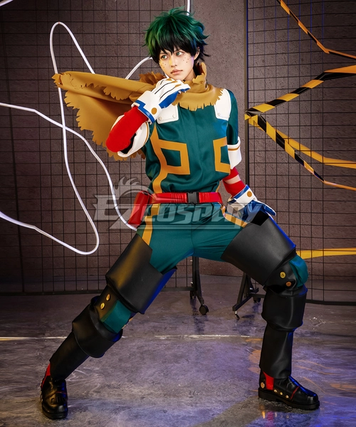 My Hero Academia Izuku Midoriya Deku's Zeta Suit Cosplay Costume