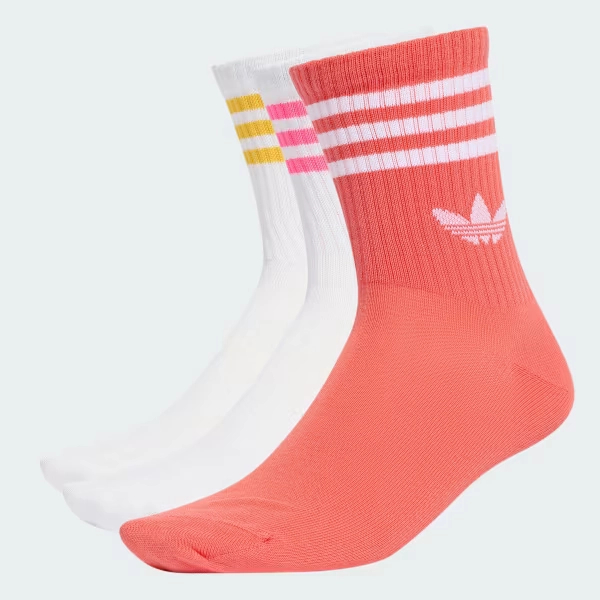 3-Stripes Crew Socks 3 Pairs