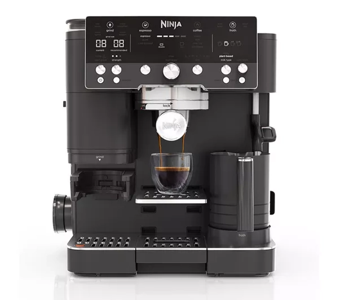 NINJA Luxe Cafe Premier Series ES601UKBK Bean to Cup Coffee Machine - Black