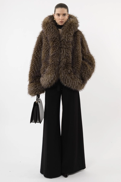 Short Faux Fur Jacket