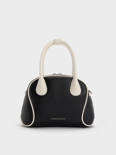 Nelly Two-Tone Bowling Bag
