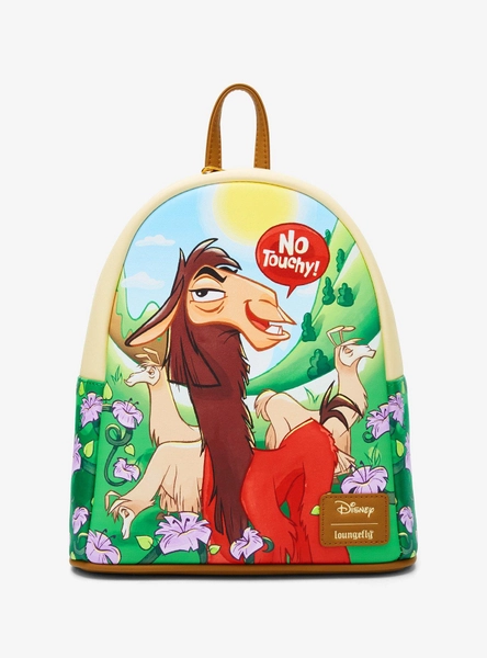 Loungefly Disney The Emperor's New Groove Kuzco No Touchy Mini Backpack