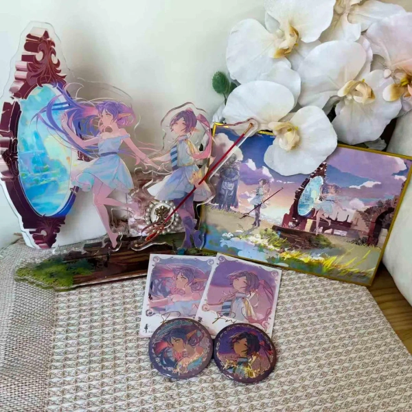 Frieren: Reliving the Past – Perimeter Stands, Badges, Shikishi (art Boards), Polaroid Photocards - Etsy