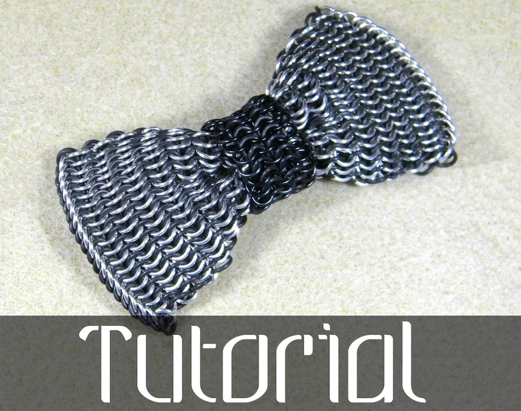Chainmail Bow Tie Tutorial - Etsy