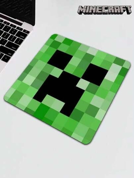 Minecraft 1pc Minecraft Officially Authorized Cartoon Office Mouse Pads, Soft And Smooth,Coasters, Heat Insulation Pads, Coolies Afraid Of Small High-Value Lock Edge Keyboard Pads Couple Gift Pads, High-Quality Cute Creative Design, Suitable For Students To Work At Home, Christmas Gifts, Holiday Gifts, Coasters.
