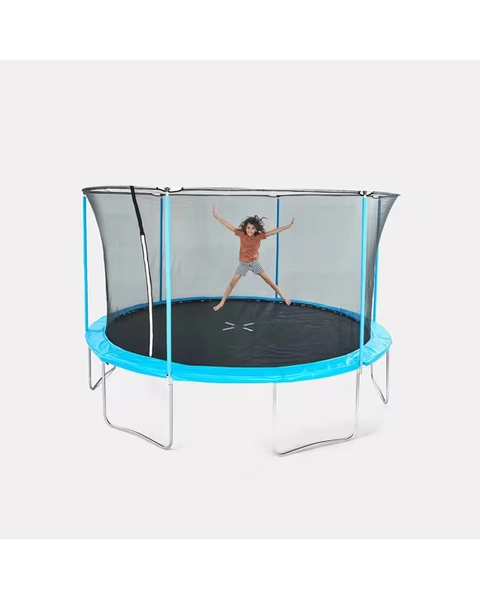 14ft. Trampoline with Enclosure - Blue - One Size