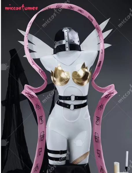 Miccostumes Engel Cosplay Kostüm für Damen, Multicolor