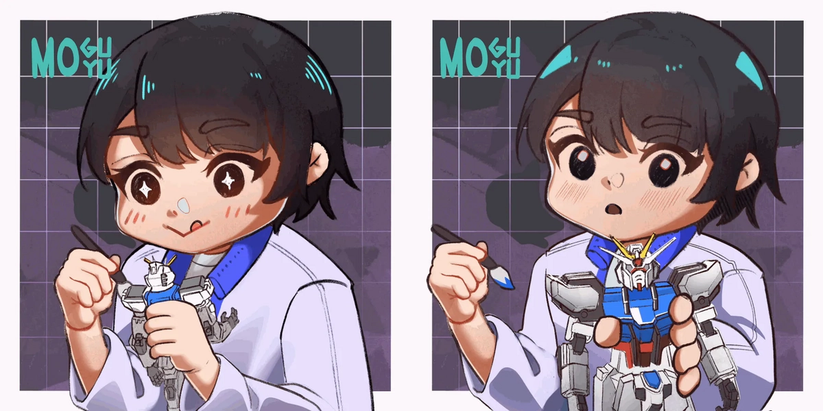 [Custom Still / Animated] Discord/Streaming Reactive by MoguMoyu (@MoguMoyu)