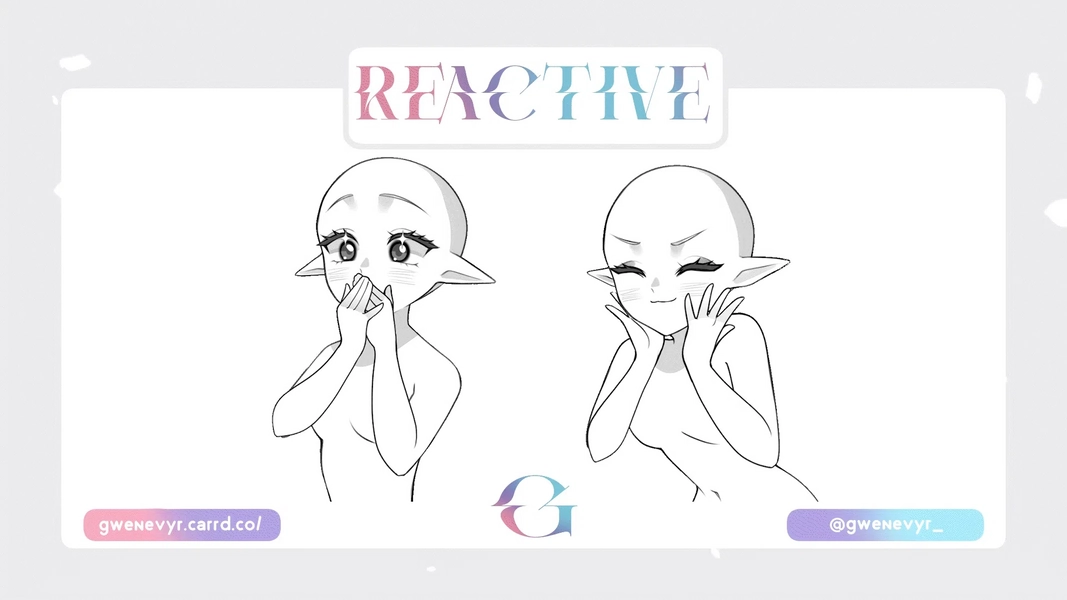 「 DISCORD REACTIVE 」♡  YCH  by Gwenevyr (@Gwenevyr)
