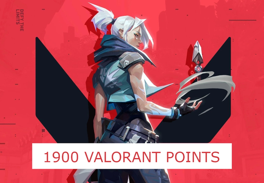 VALORANT - 1900 Valorant Points Gift Card