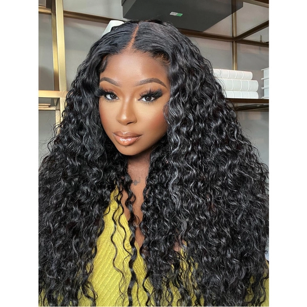 Deep Wave 13x6 HD Invisible Lace Frontal Wigs For Women