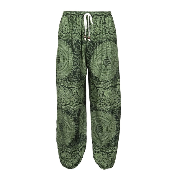 Floral Mandala Jogger Harem Pants