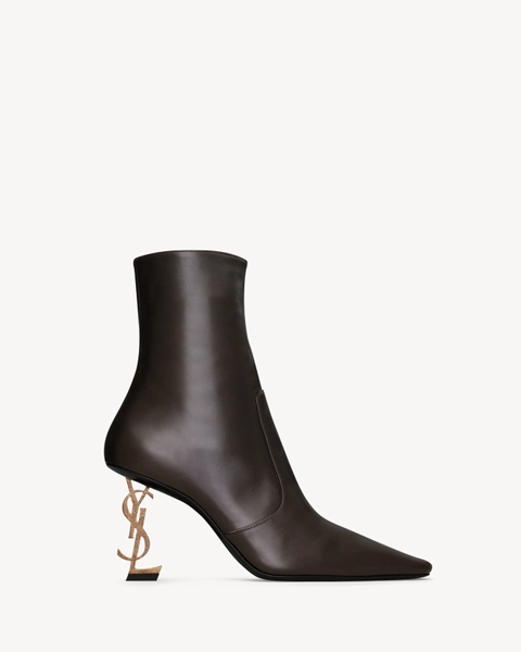 OPYUM booties in smooth leather