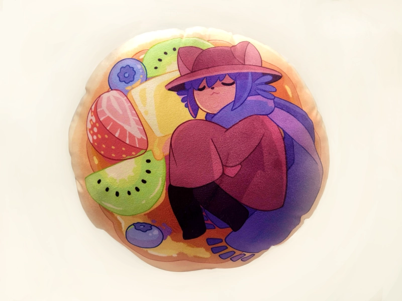 OneShot Cafe - Niko Pancake Pillowcase