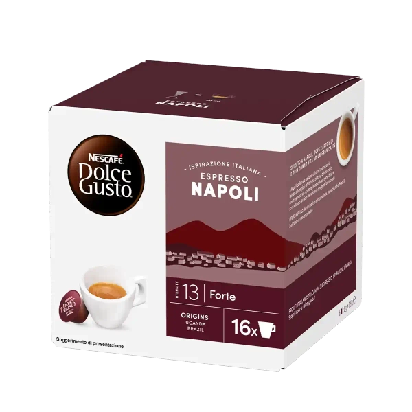 Nescafé | Espresso Napoli - 16 kapselia Nescafé® Dolce Gusto -koneisiin