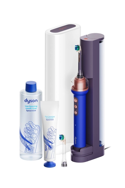 Dyson CameraJet™ elektrische Zahnbürste mit Präzisionsmunddusche (Ultra Blue)