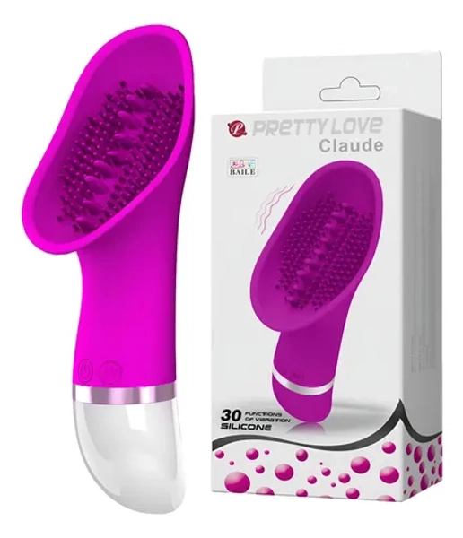 Vibrador Com 30 Vibrações E Cerdas | Pretty Love Claude