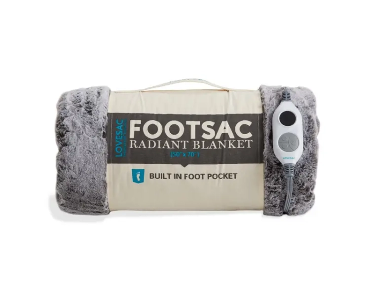 Radiant Footsac Blanket: Charcoal Wombat Phur