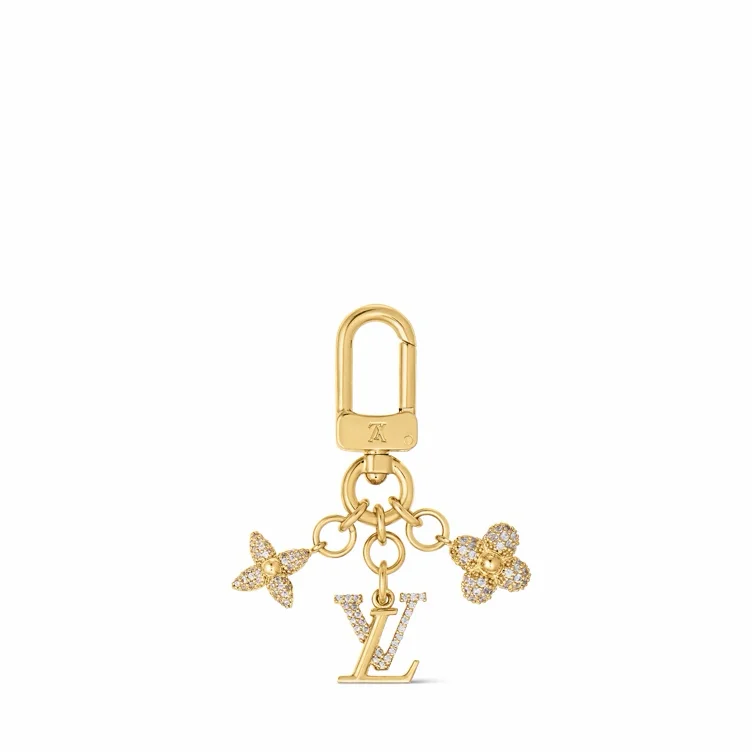Micro Charms LV Iconic Key Holder 