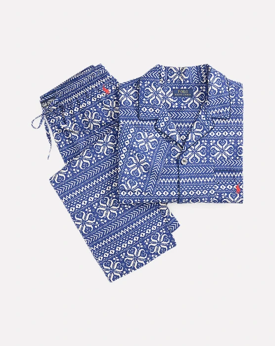 Fair Isle Cotton Pajama Set - Ralph Lauren