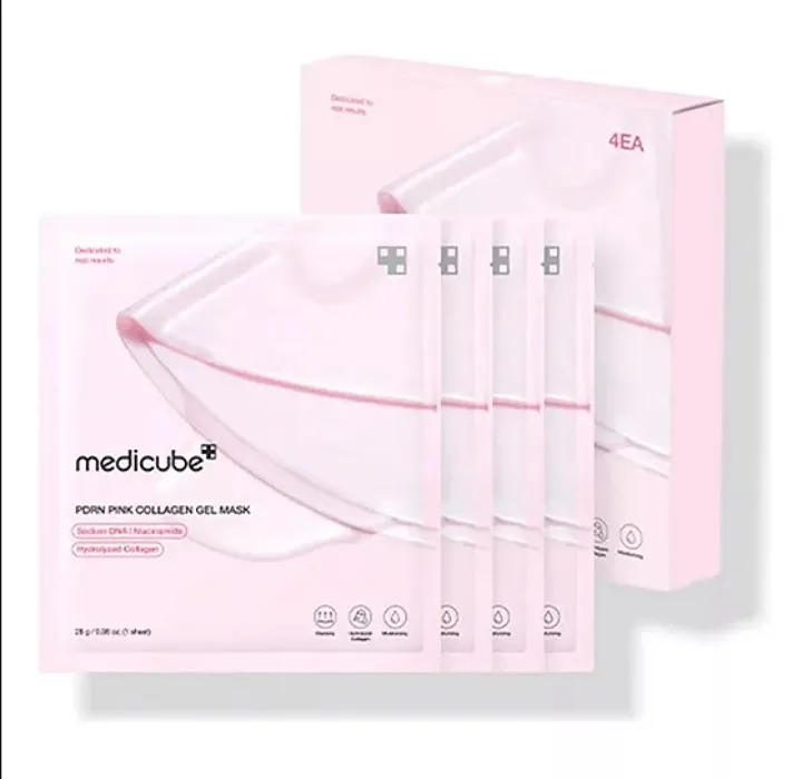 Medicube PDRN Pink Collagen Gel Mask 4 Pack