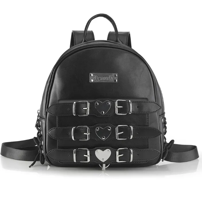 Demonia Vegan Leather Mini Backpack
