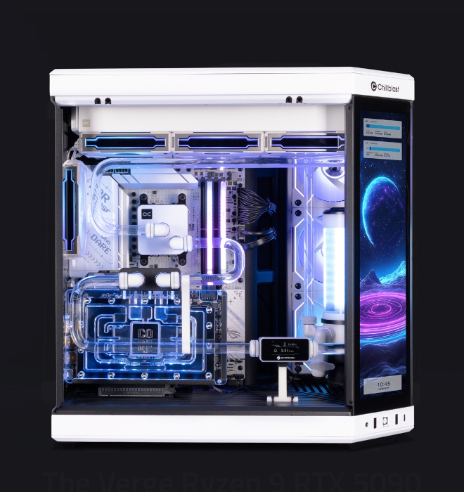 Chillblast The Verge Ryzen 9 RTX 5090 Water Cooled Gaming PC