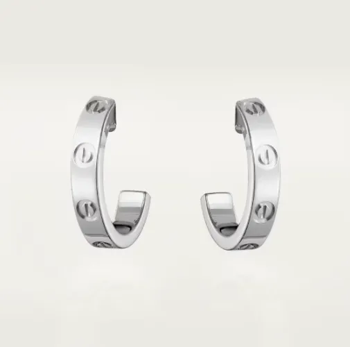 Cartier Love Hoop Earrings