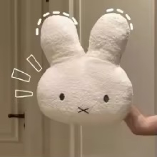 bunny pillow