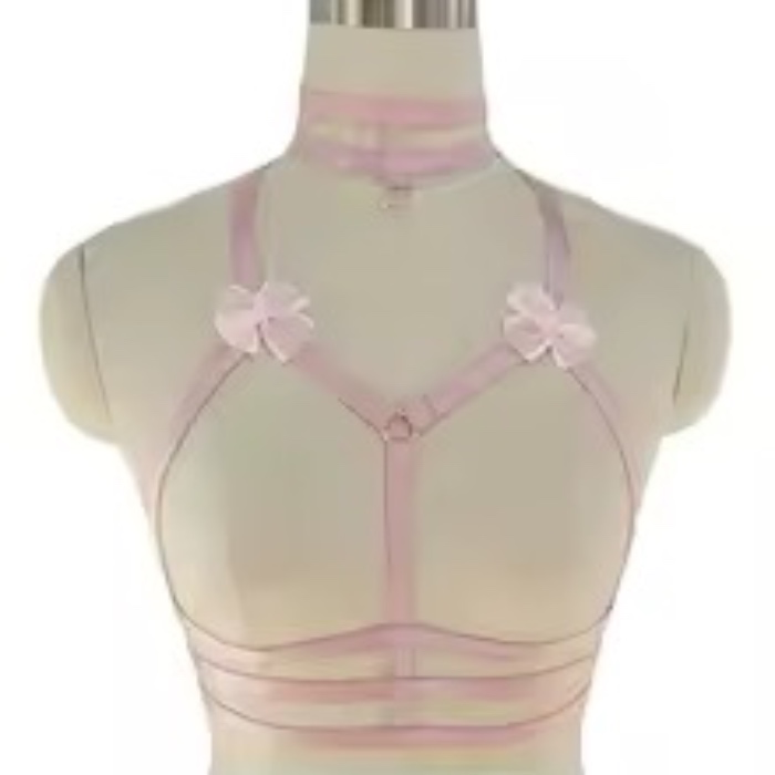 pink body straps