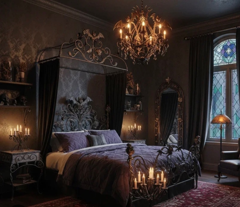 Dungeon Bedroom Makeover 🖤