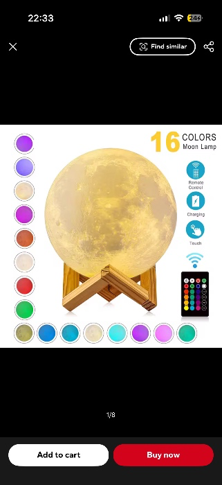 Moon lamp 