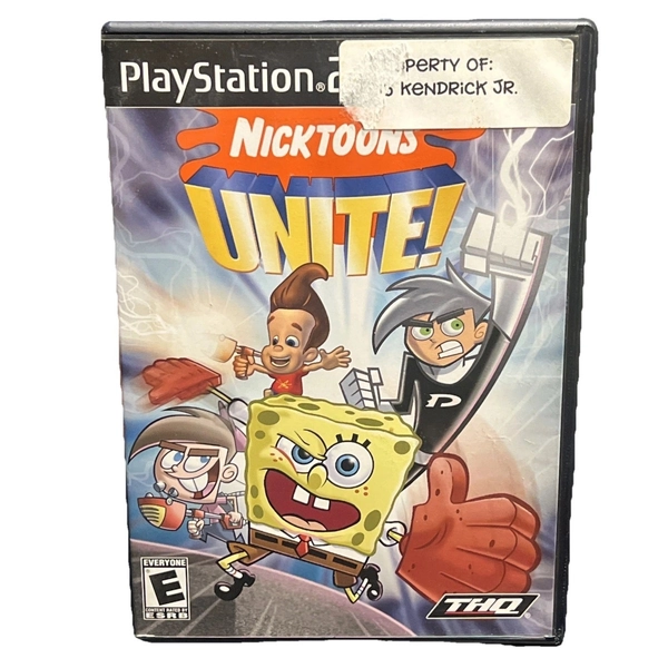 Nicktoons Unite (Sony PlayStation 2, PS2)  - Tested Video Game Cartoons Retro