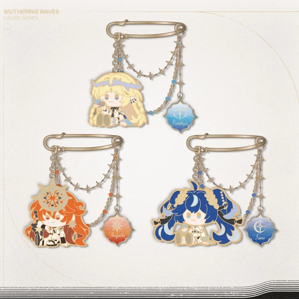 Wuthering Waves Badge - Zinc Alloy V2