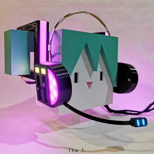 Hatsune Miku LED Headset | Vocaloid | Cosplay Prop | Headphone | Hair Clips | Hair Accessories - Etsy