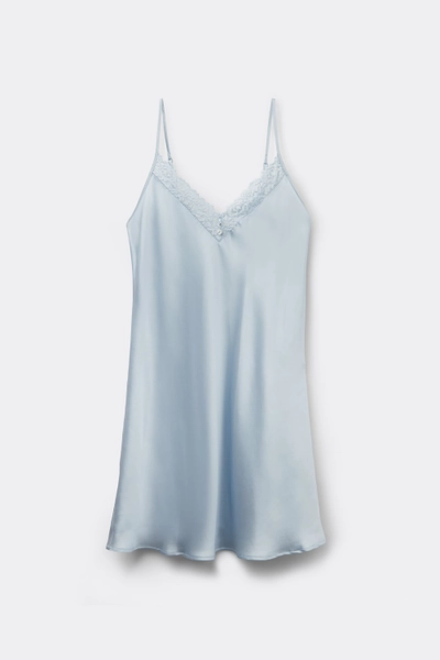 "Silky Flowers" シルク&レース スリップ - Intimissimi
