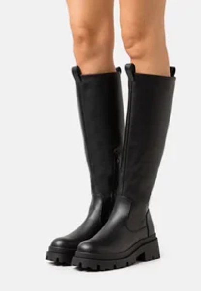 Botas con plataforma - black