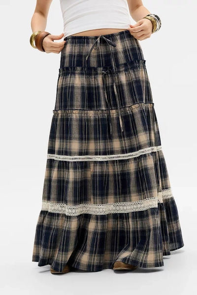 Daisy Street UO Exclusive Check Skirt