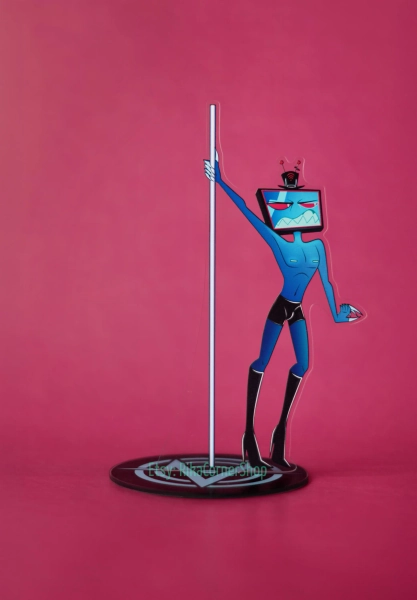IN STOCK Vox Hazbin Hotel Acrylic Standee | Pole dance