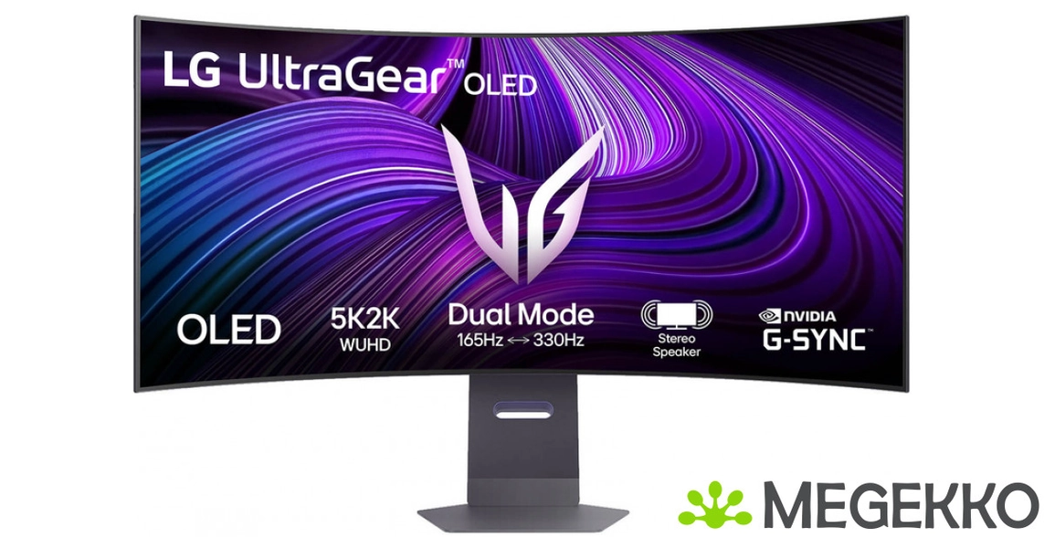 LG UltraGear 45GX950A-B 45" 330Hz Curved OLED monitor