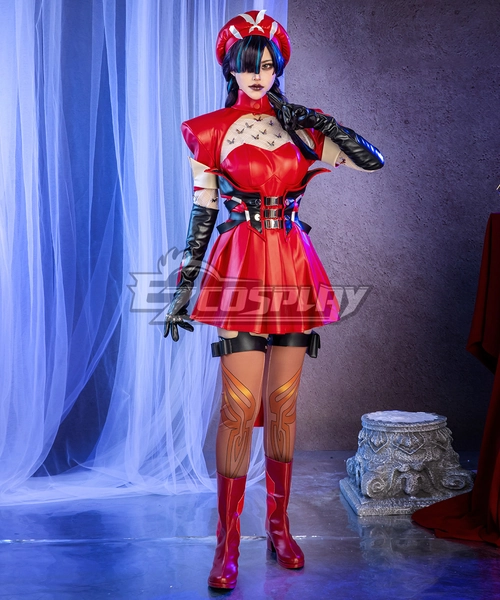 Marvel Rivals Psylocke Blood Kariudo Cosplay Costume
