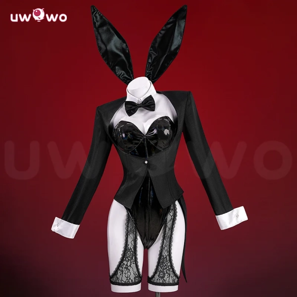 Uwowo Collab Series: Anime S2 Marin Kitagawa Black Bunny Suit Cosplay Costume XS-2XL - 【Pre-sale】XS