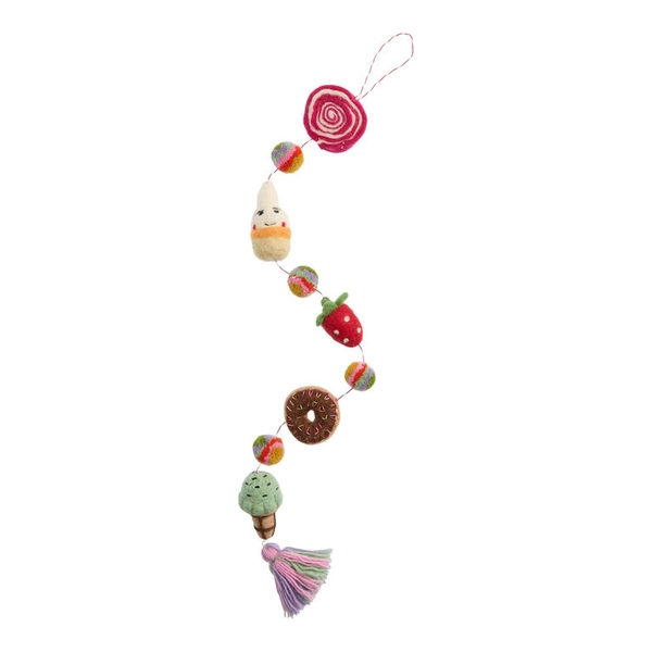 Wool Sweet Treats Hanging Decor