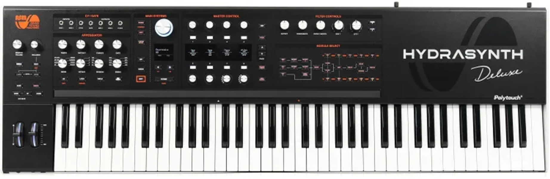 Hydrasynth Deluxe 73-key 16-voice Polyphonic Wave Morphing Synthesizer